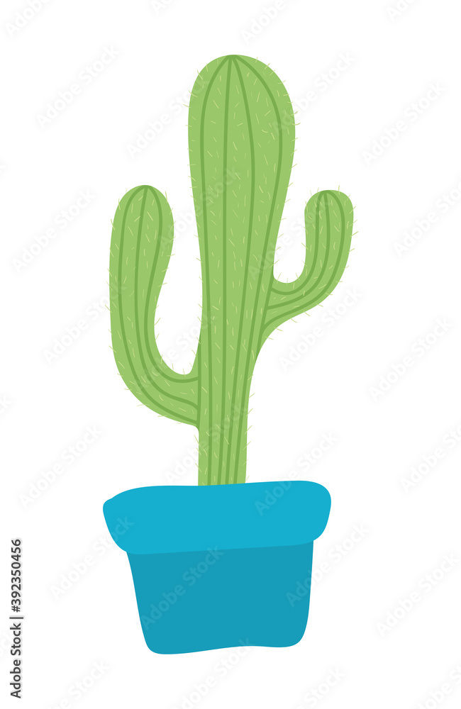 cactus of green color icon on white background cactus of green color icon on white background