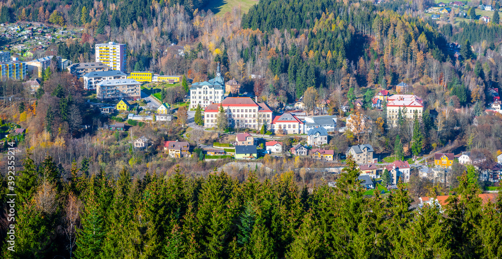 Obraz premium Tanvald Town Hall