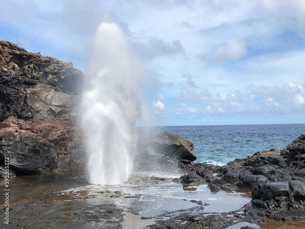 Fototapeta premium Nakalele Blowhole in Maui