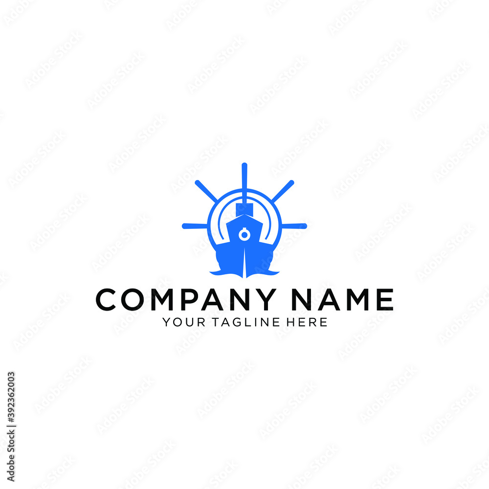 Ship Logo vector illustration boat Ship Logo vector illustration boat