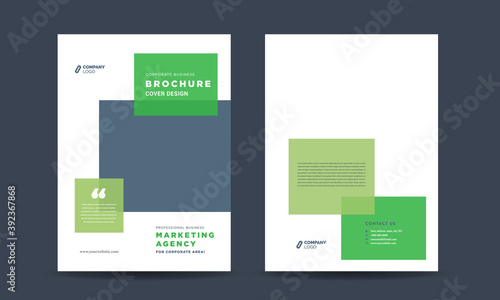 Business Brochure Cover Design, Annual Report and Company Profile Cover, Booklet and Catalog Cover  