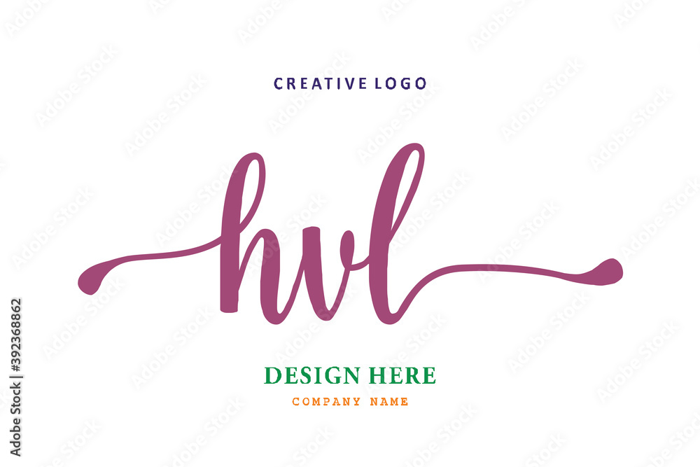 HVL lettering logo is simple, easy to understand and authoritative HVL lettering logo is simple, easy to understand and authoritative