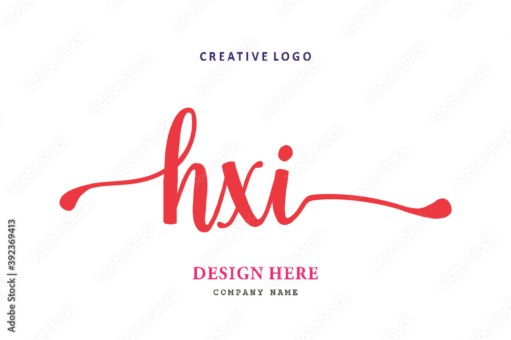 HXI lettering logo is simple, easy to understand and authoritative HXI lettering logo is simple, easy to understand and authoritative