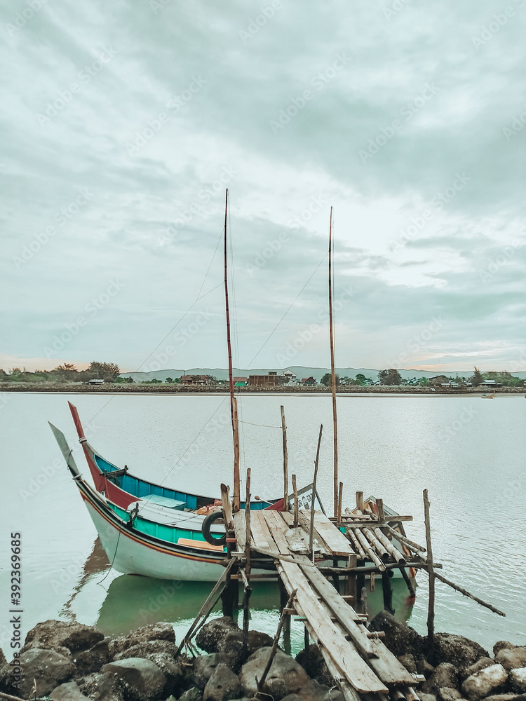 boats on the sea