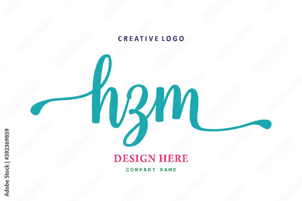 HZM lettering logo is simple, easy to understand and authoritative HZM lettering logo is simple, easy to understand and authoritative