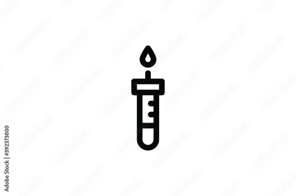 Laboratory Outline Icon - Fire Tue Laboratory Outline Icon - Fire Tue