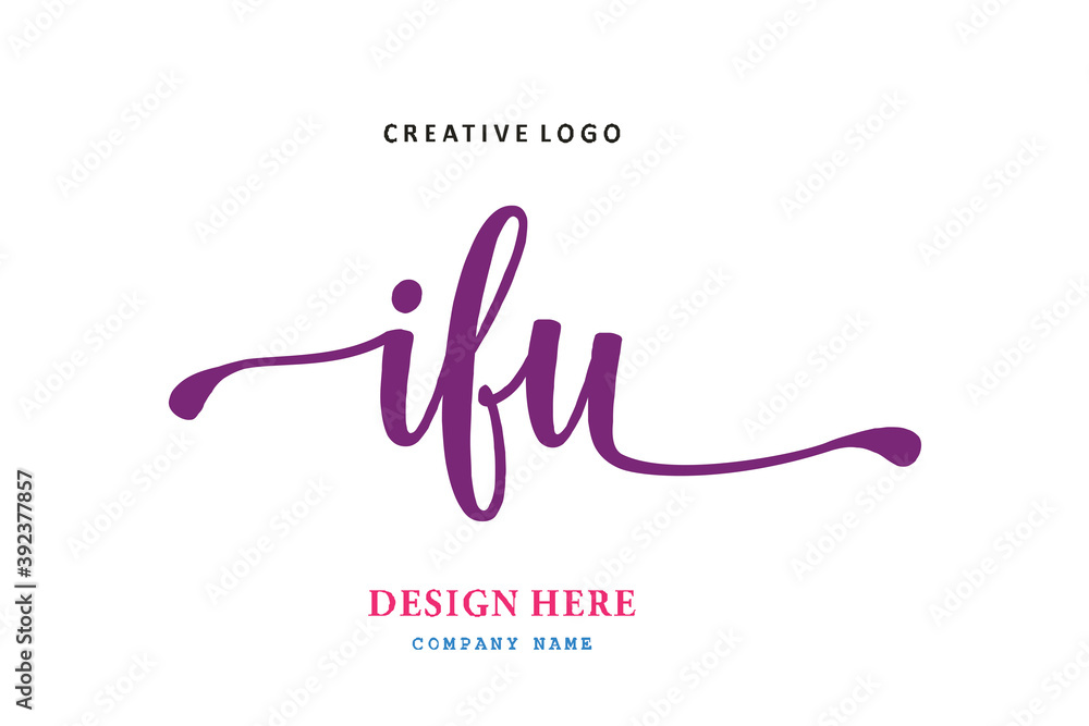 IFU lettering logo is simple, easy to understand and authoritative IFU lettering logo is simple, easy to understand and authoritative
