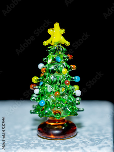 Glass Christmas tree