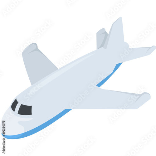 
A flying aeroplane, airbus 

