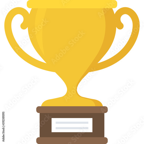 
A winner’s cup, trophy symbolises victory
