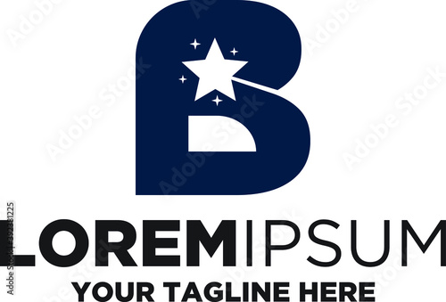 Letter B Magic, Wizard logo