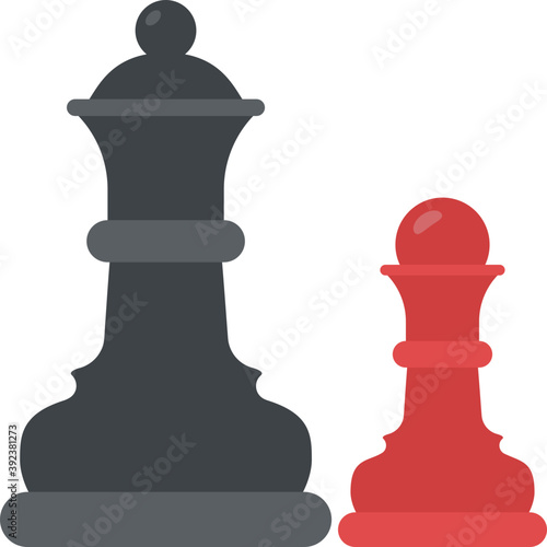 
Strategy board game chess pieces
