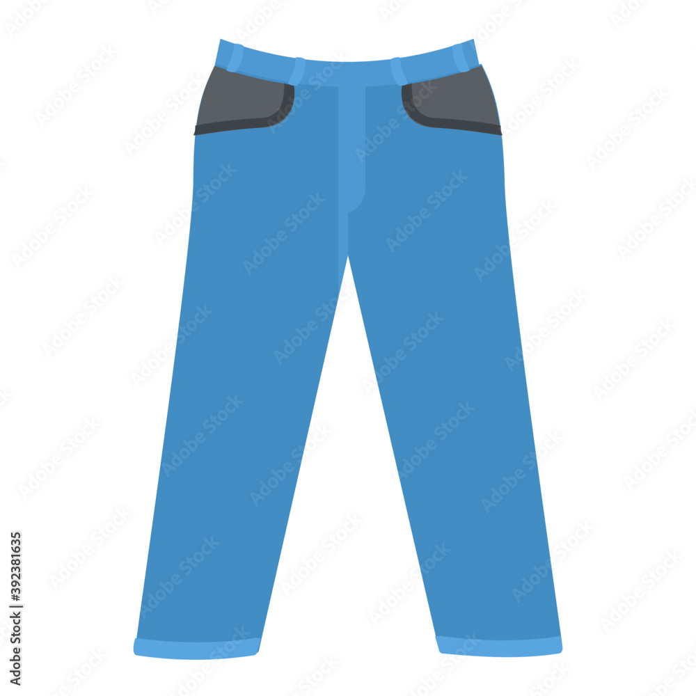 Flat icon of t pants to pair up with dress shirt
Flat icon of t pants to pair up with dress shirt