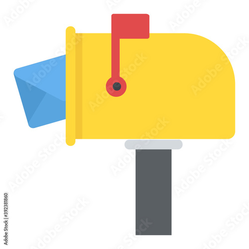 
Receive incoming mails with this letterbox 

