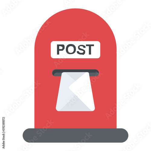 
Receive incoming mails with this letterbox 
