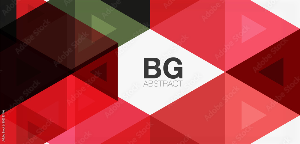 Mosaic triangle pattern abstract background for cover, banner, flyer and poster and other template Mosaic triangle pattern abstract background for cover, banner, flyer and poster and other template