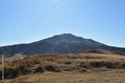Image of Scenery of Aso  October 