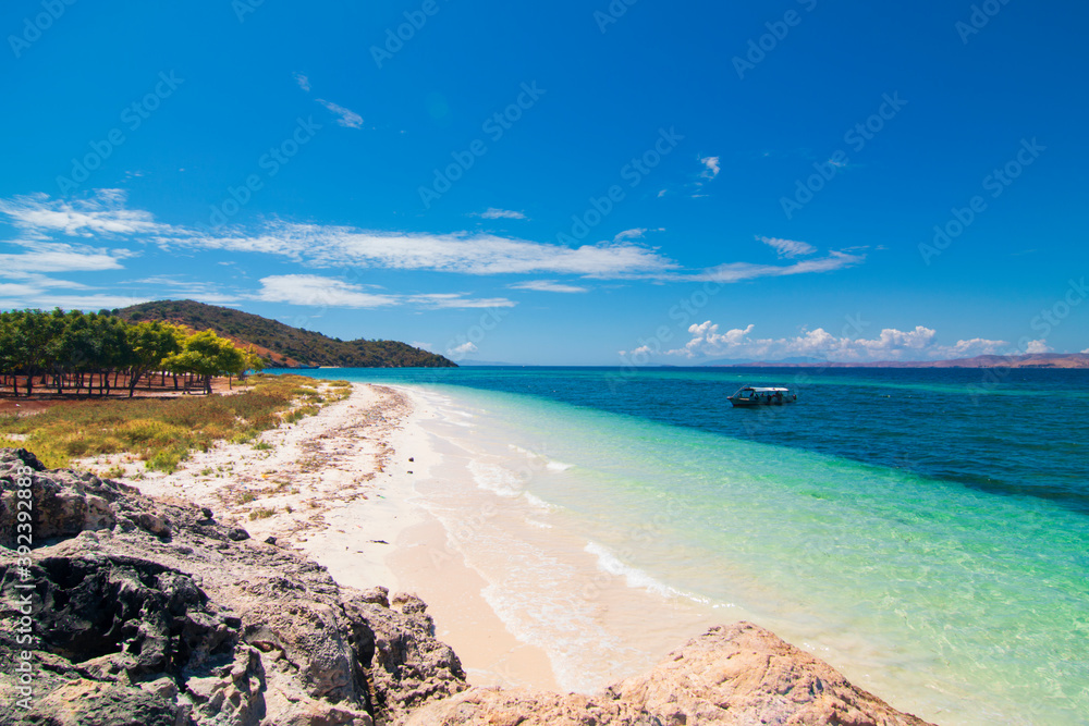 Naklejka premium beach
