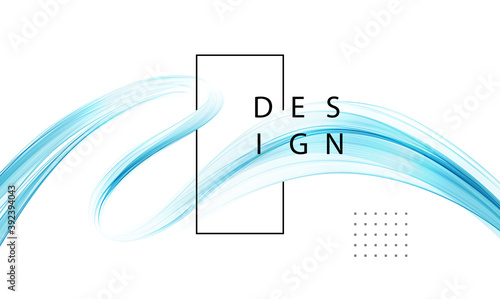 Abstract colorful vector background, color wave for design brochure, website, flyer.