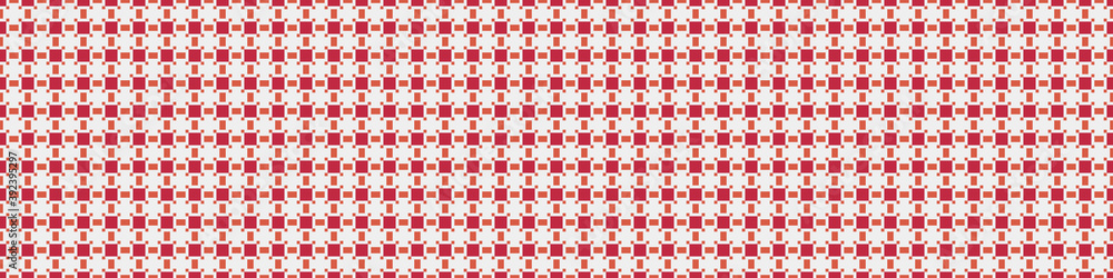 Fototapeta premium Abstract Cross Pattern Dots Logo generative computational art illustration