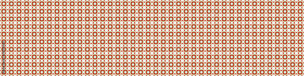 Fototapeta premium Abstract Cross Pattern Dots Logo generative computational art illustration