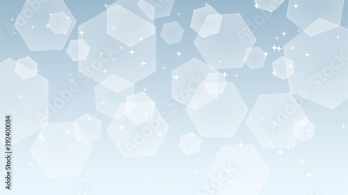 きらきら背景装飾イラスト　冬のイメージ　パーティクル