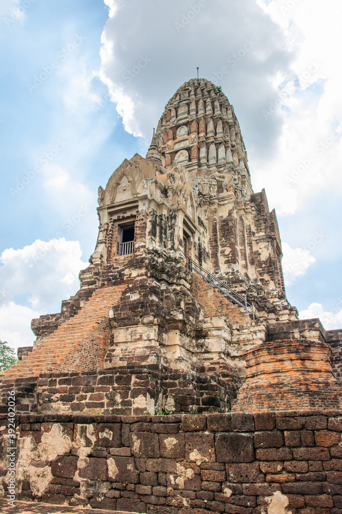 Wat Ratchaburan Ayutthaya Thailand Asia