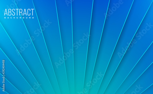 Modern professional blue vector Abstract Technology business background with lines and geometric shapes