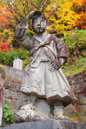 白虎隊士の像（福島県・会津若松市）