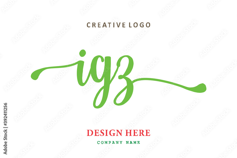 IGZ lettering logo is simple, easy to understand and authoritative IGZ lettering logo is simple, easy to understand and authoritative