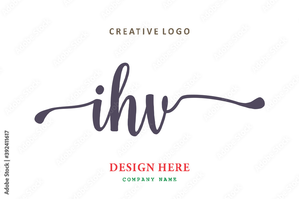 IHV lettering logo is simple, easy to understand and authoritative IHV lettering logo is simple, easy to understand and authoritative