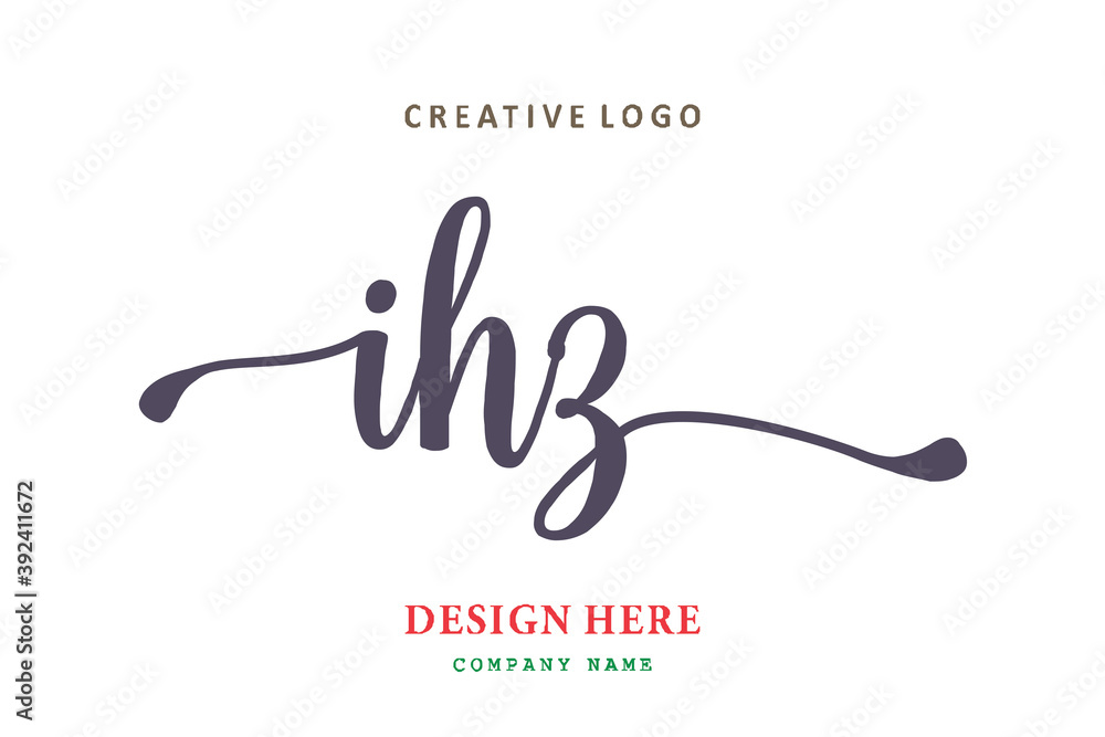 IHZ lettering logo is simple, easy to understand and authoritative IHZ lettering logo is simple, easy to understand and authoritative