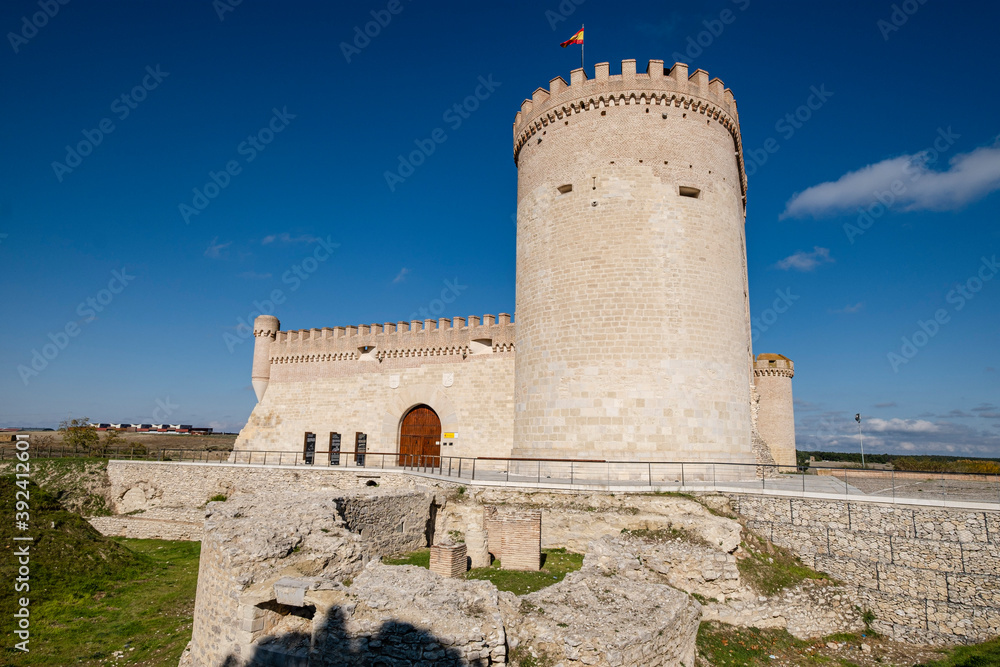 Castle of Arévalo, known as Castle of the Zúñiga, XV century, Arévalo, Ávila province, Spain