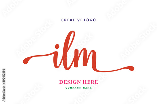 ILM lettering logo is simple, easy to understand and authoritative