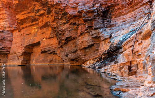 the pool in the gorge