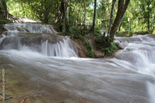 agua azul, mexico, cascada, waterfall, acqua, natura, fiume, foresta, messico, chiapas, corso d'acqua, nature, ambiente, environment, traveling, sky, brilliant, brillante, agua, water, landscape