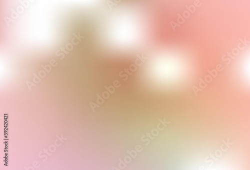 Light Pink, Green vector blurred background.
