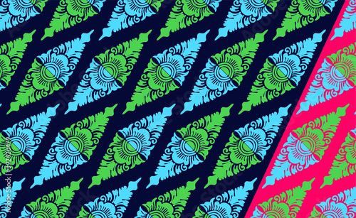 The design of Indonesian motifs is classic, by taking Balinese style as the main element