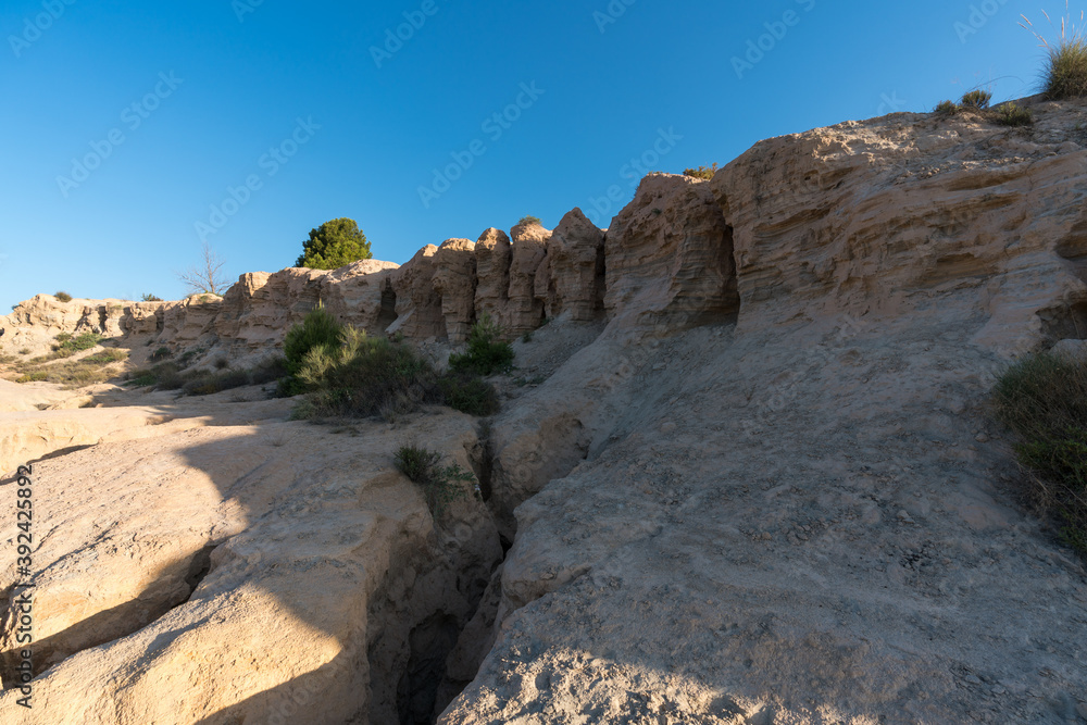 Fototapeta premium Sediments from an old mine in southern Spain