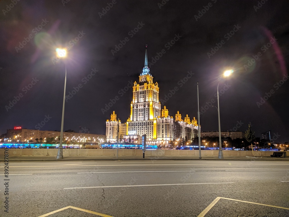 Obraz premium city at night