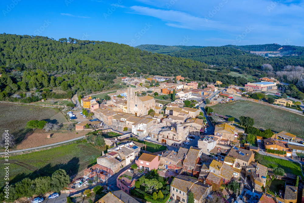 Parish church of San Gines de Torroella de Montgri, Girona Spain