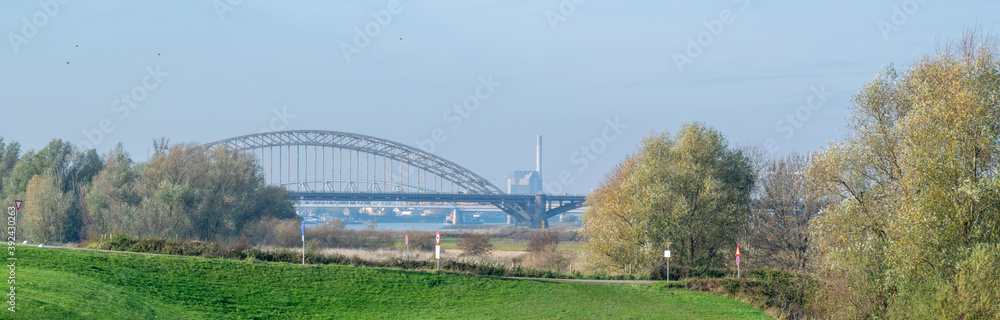 The Waalbridge in Nijmegen The Waalbridge in Nijmegen