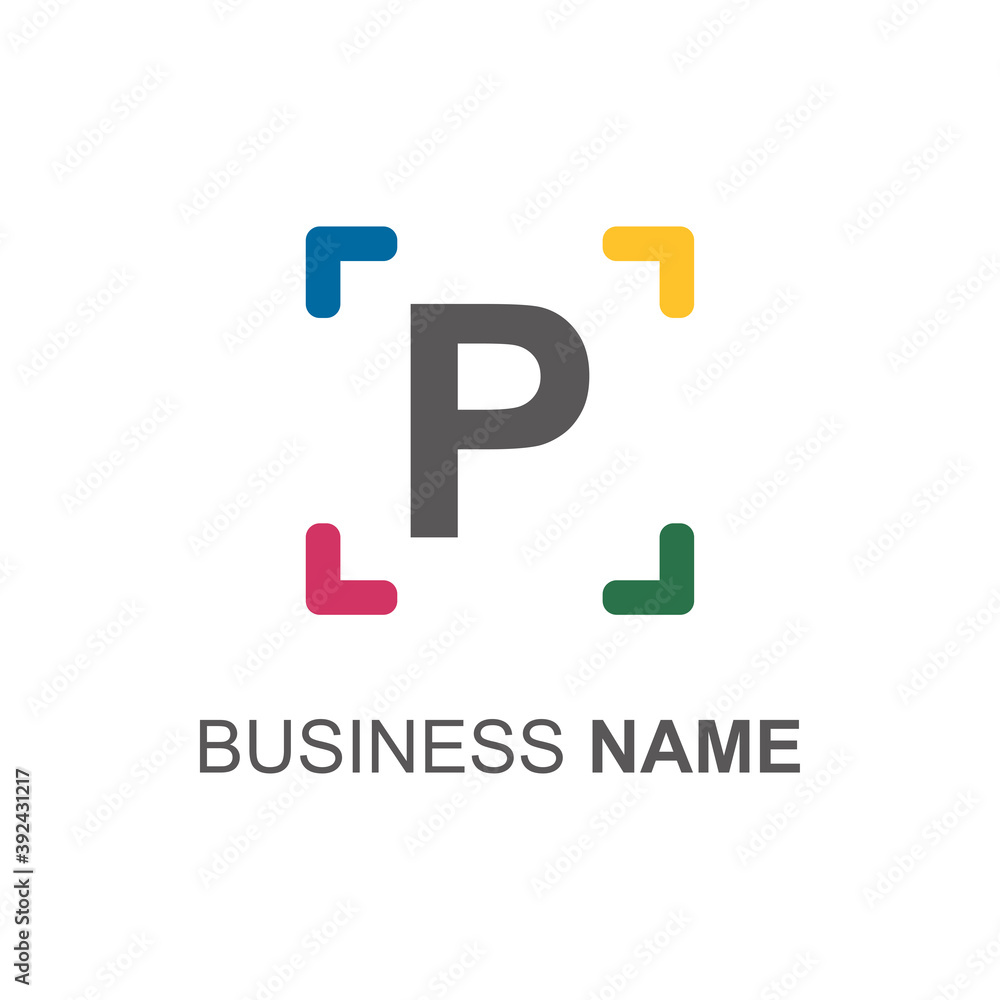 Letter Logo vector template. modern simple logo Letter Logo vector template. modern simple logo