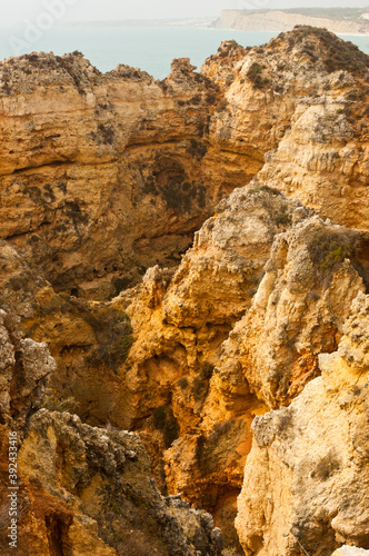 Rock formations at Ponta da Piedade, Lagos, Algarve, Portugal