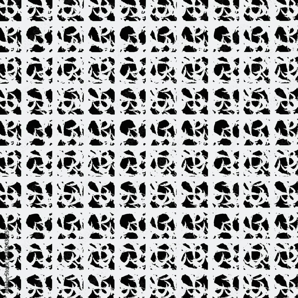 checkered black and white pattern with matted background. checkered black and white pattern with matted background.
