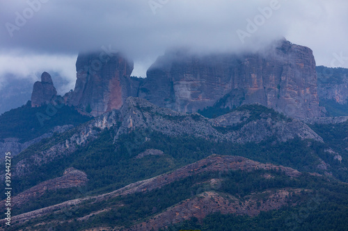 En Benet Rocks  The Ports  Terres de l Ebre  Tarragona  Catalunya  Spain