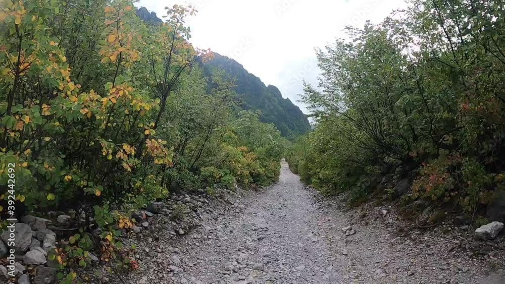 Hyperlapse, Offroad From Theth To Shkodra. Rainy Weather, Albania Hyperlapse, Offroad From Theth To Shkodra. Rainy Weather, Albania