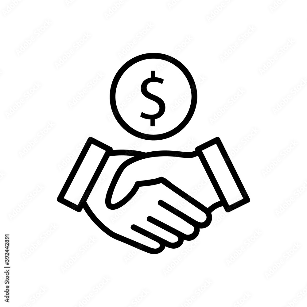 shake hands icon isolated on white background from business marketing collection. shake hands icon trendy and modern shake hands symbol for logo, web, app, UI. shake hands icon simple sign. hand shake hands icon isolated on white background from business marketing collection. shake hands icon trendy and modern shake hands symbol for logo, web, app, UI. shake hands icon simple sign. hand