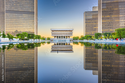 Albany, New York, USA at the New York State Capitol.