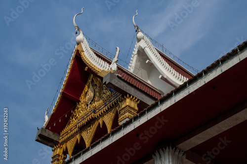 Temple roof in thailand